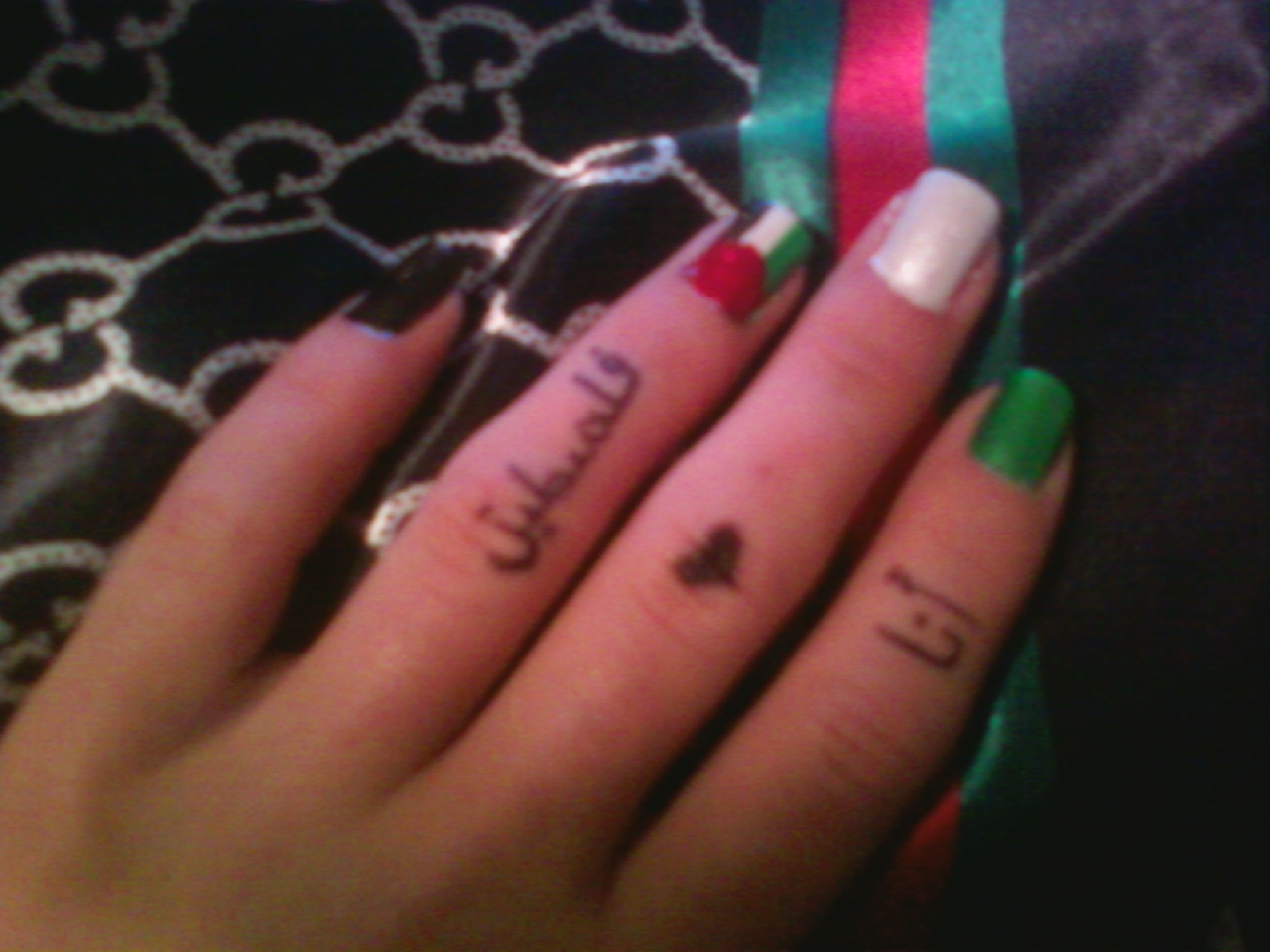 Majnooni Beauty Palestine Pride Nail Art