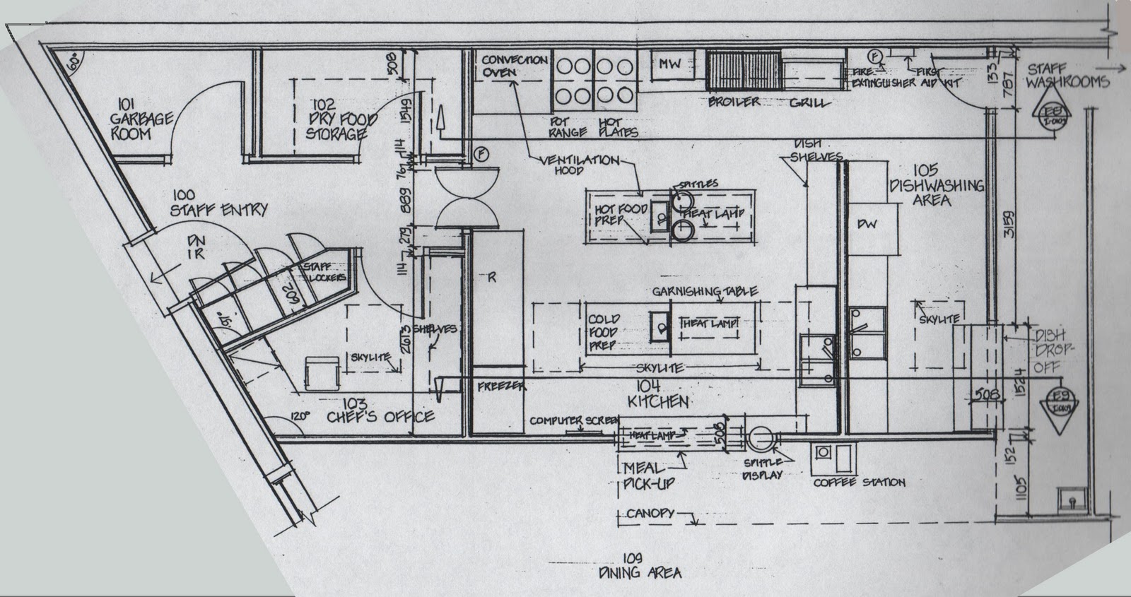 Restaurant Design ~ SC Design & Drafting