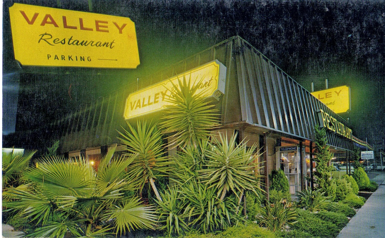 Valley Restaurant in Van Nuys Postcard San Fernando Valley Blog