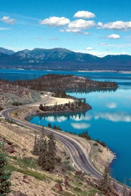 Kluane Lake, Yukon Territory,Canada