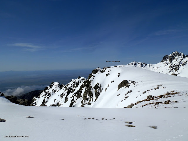 Riscos del Fraile, hacia el Morezon