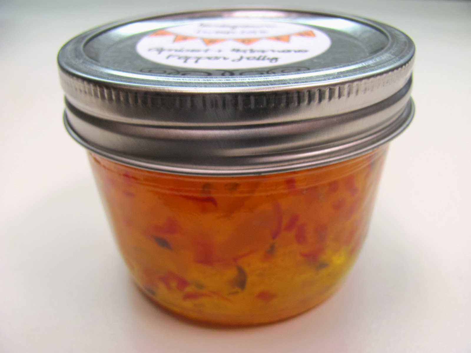 Sweet Domesticity Apricot + Habanero Pepper Jelly