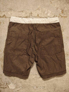 Engineered Garments "Rugby Short & Fatigue Short in Olive 14W Corduroy" Spring/Summer 2015 SUNRISE MARKET