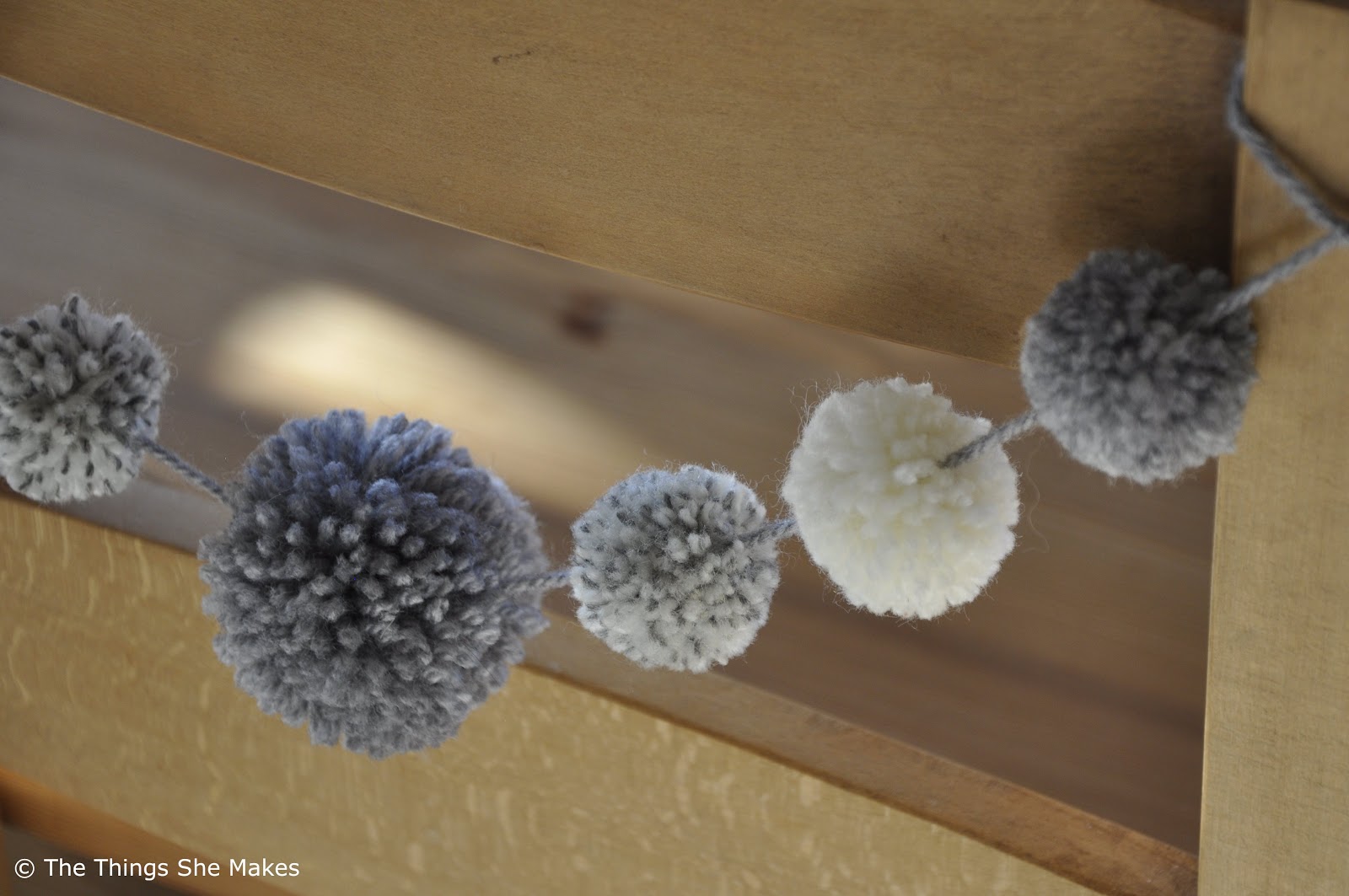 How to Make a Pom Pom Garland The Things She Makes