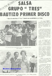 Foto de la epoca bautizo de su unico LP