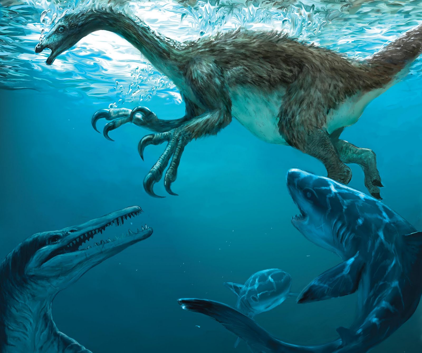 Long Clawed Dinosaur