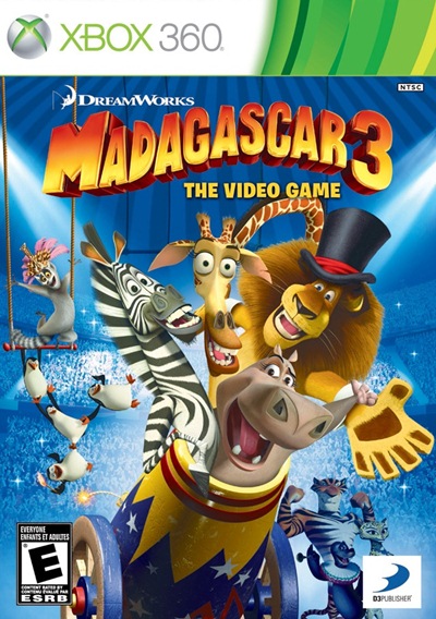 Madagascar 3 El VideoJuego Xbox 360 Español Descargar Region Free 2012 