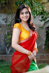 Aksha in Half Saree Latest Hot Pics, hot and sexy desi indian traditional dressed girl curvy and sexy girl in saree