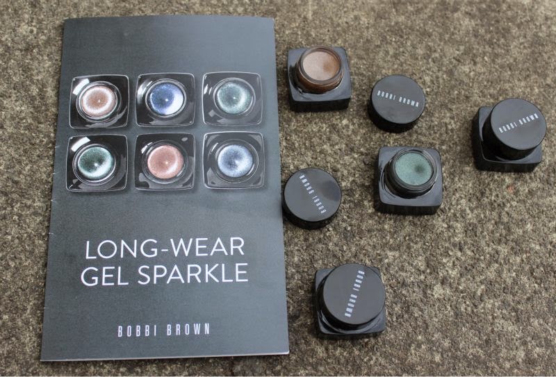 Bobbi Brown Long-Wear Gel Sparkle Shadow and Liners 