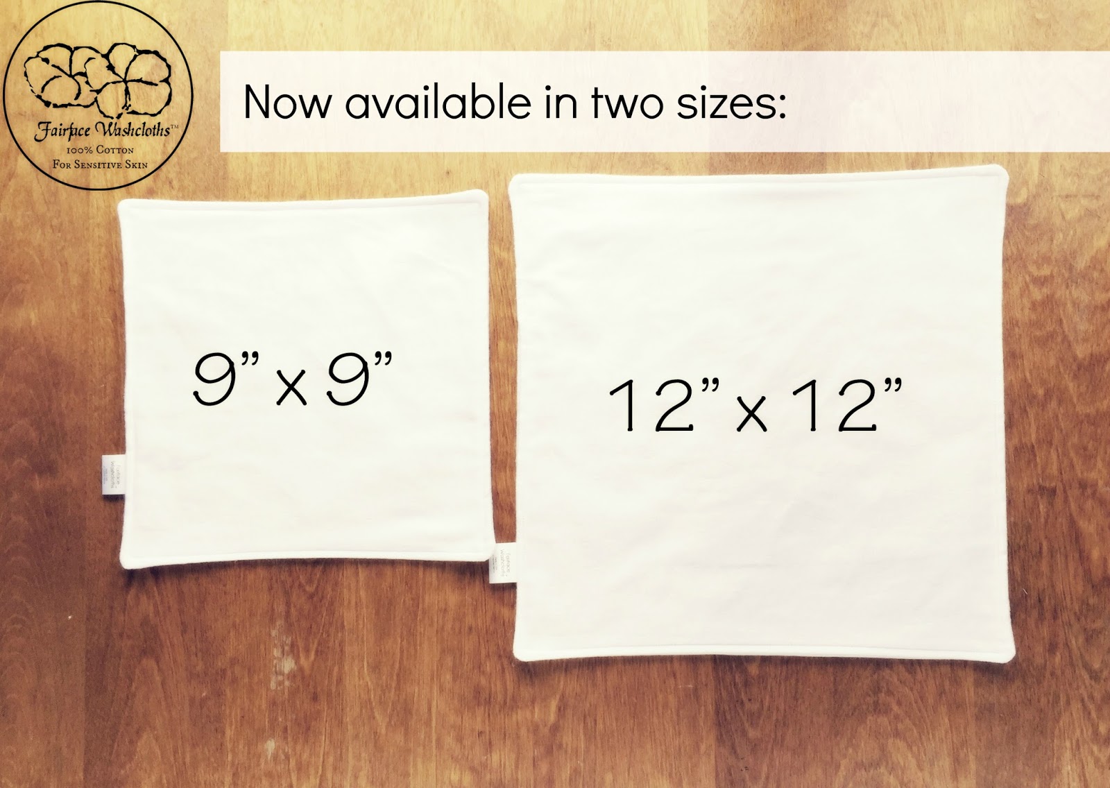 Fairface Washcloths Best Facial Cloths for Sensitive Skin just got BIGGER!