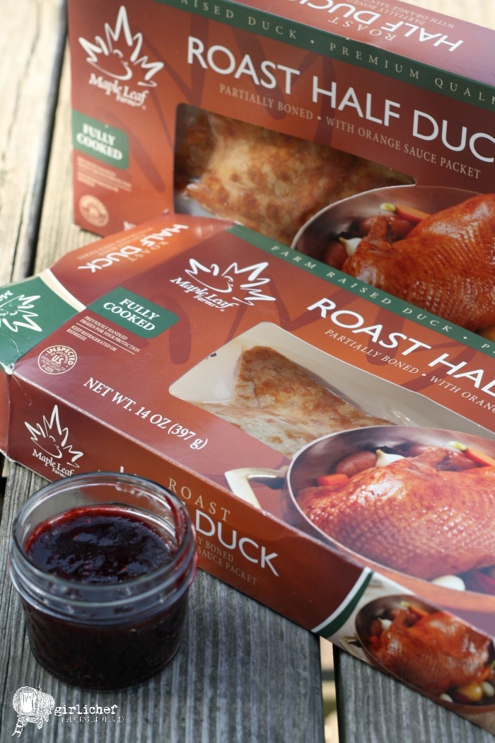 Grilled Duck Half w/ Raspberry Barbecue Sauce All Roads Lead to the