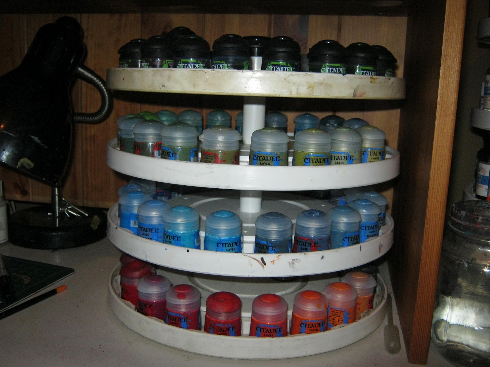 Heresy Paintier Rotating Paint Rack