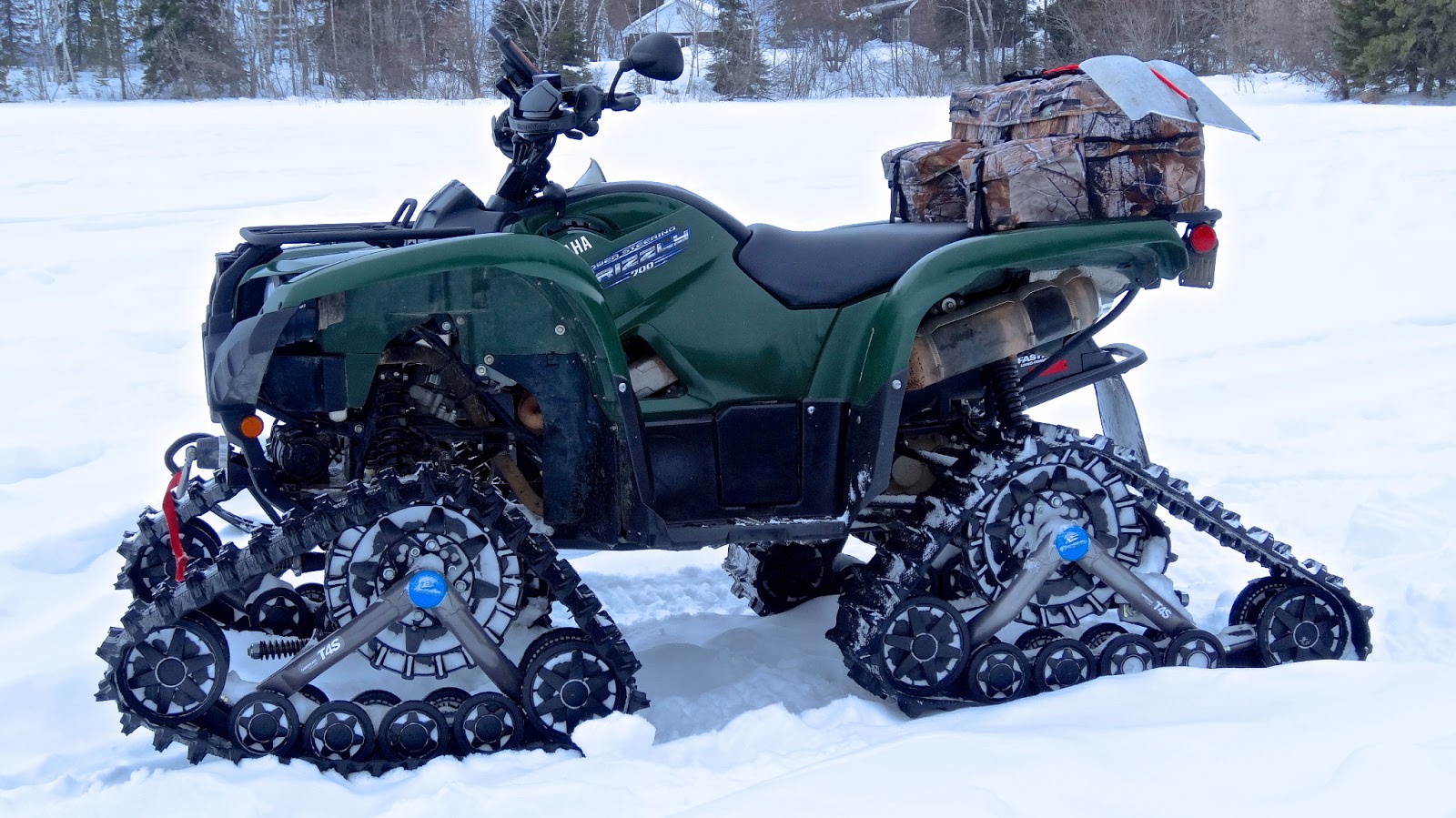 To Our CUBBEEZX ATV ADVENTURES Grizzly testing out the TRACKS!