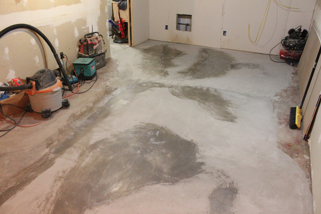 Leveling Concrete Floors Danks And Honey