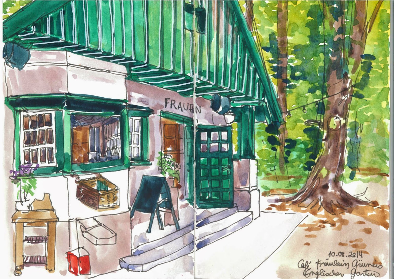 Doris Noeske Ausstellung Im Anna Cafe In Augsburg