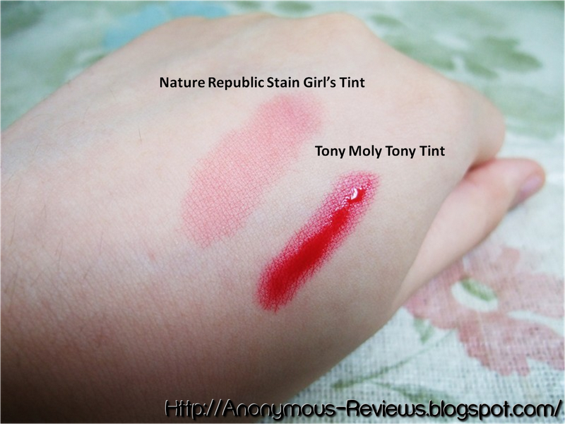 Tony Moly Tony Tint Cherry Pink Lip Tint MyStyleBite