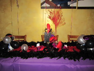 Party with a K...THE BLOG: How To Decorate a Birthday Dinner: Red