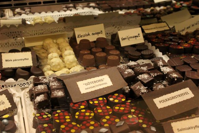 gothenburg, sweden, chocolate shop Flickorna Kanold.