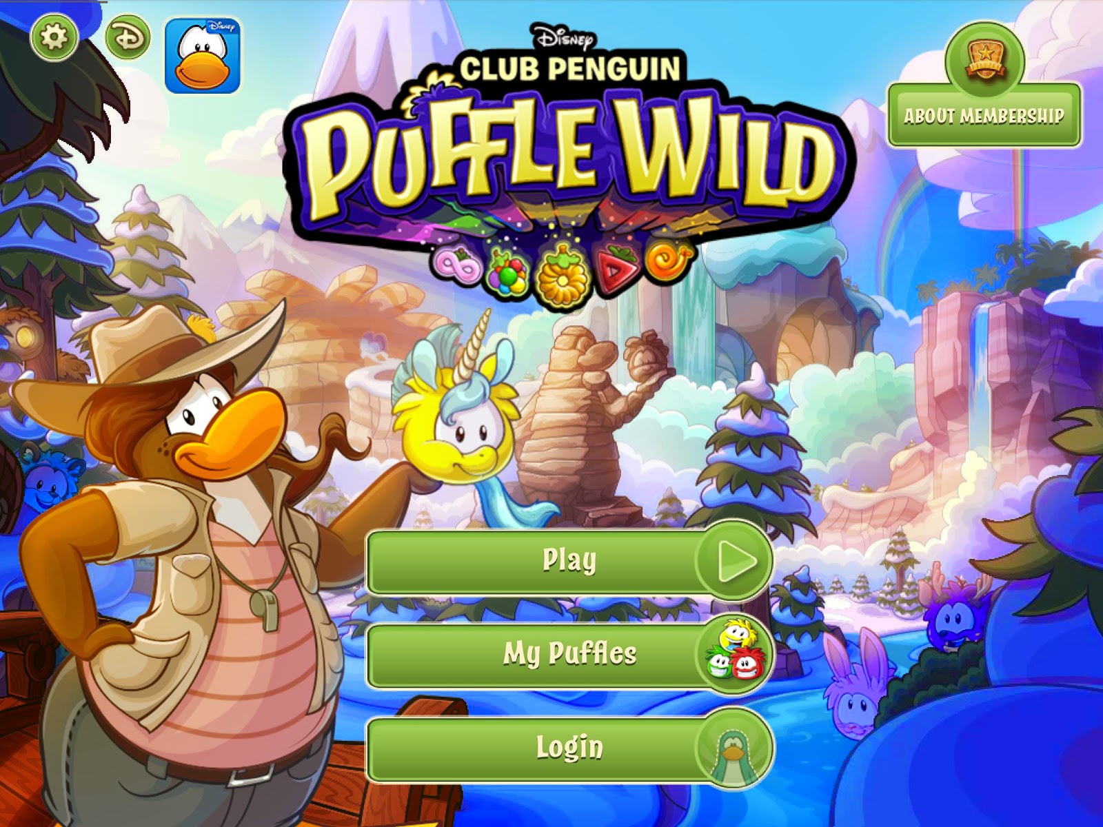 CP Sorvetinho: Novo Jogo Puffle Wild!