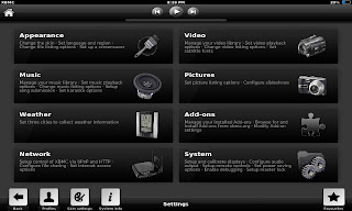XBMC for Android - Touched skin
