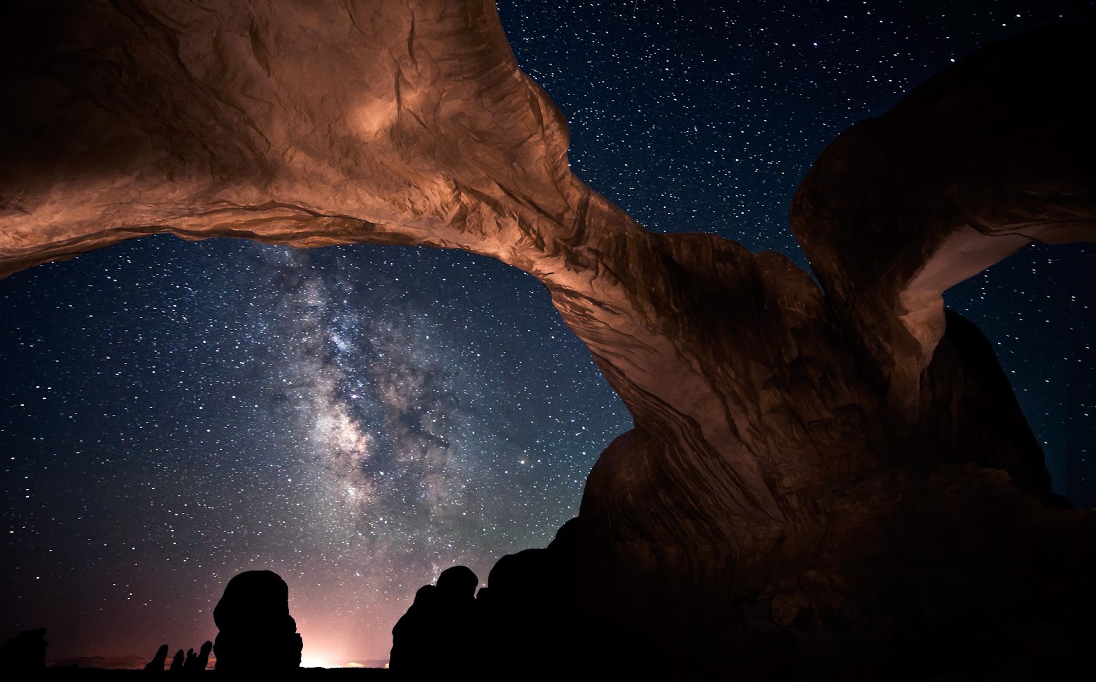 Milky Way Galaxy - Arches National Park