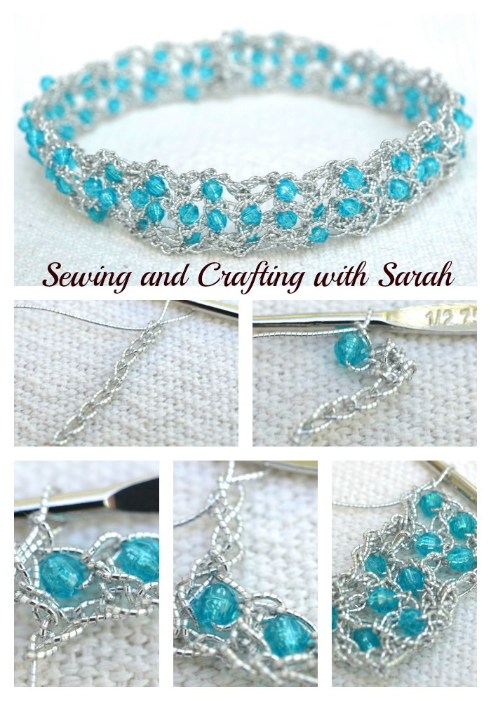 Sewing and Crafting with Sarah Beaded Stretchy Headband Tutorial