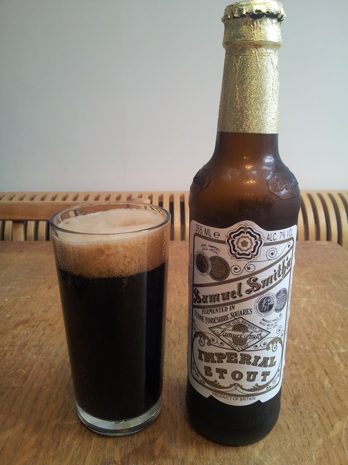 Beer For A Tuesday Samuel Smiths Imperial Stout (England)