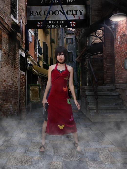 Empadinha Frita: COSPLAY - Resident Evil - Ada Wong