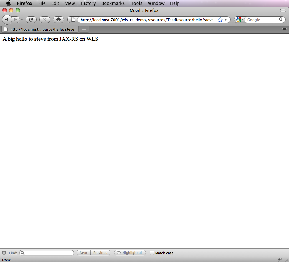 I use the path variable here