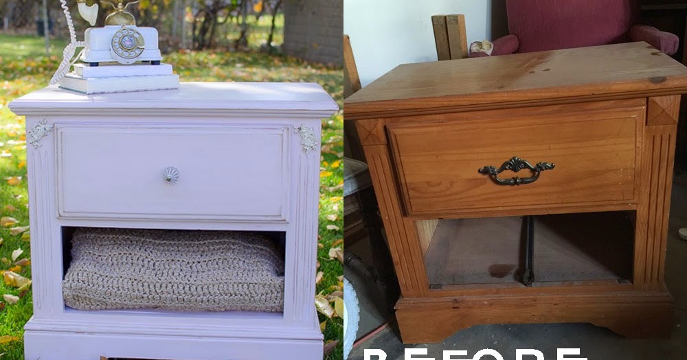 Start at Home Old Nightstand, New Life