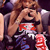 rihanna tanto fine e delicata alla partita dei lakers