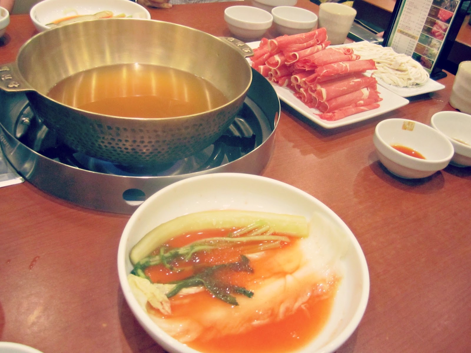 Chelsea in Seoul ShabuShabu