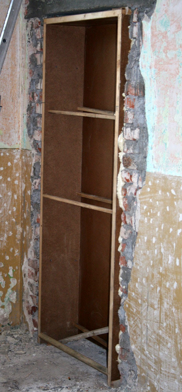 Door in place Door in place