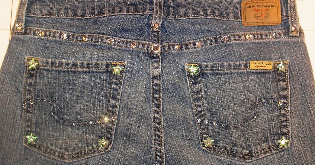 Haute Crafty Creations Add Bling Bling To Your Favorite Denim Pieces