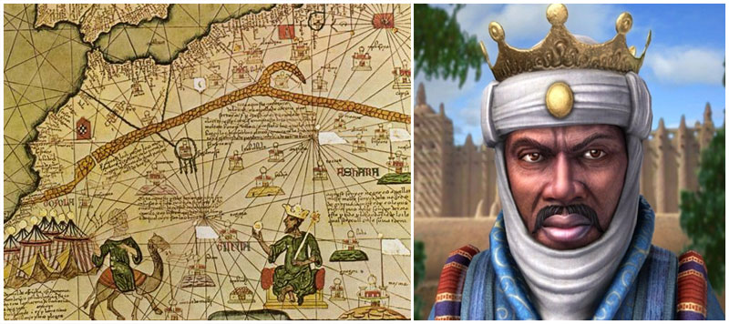 Mansa Musa, Raja Timbuktu, sering dianggap sebagai orang terkaya di dunia. 