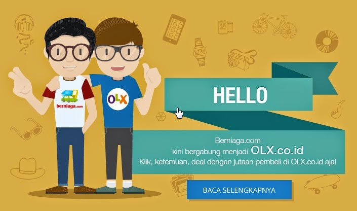 Berniaga Mengarahkan Penngunjungnya ke OLX Berniaga Mengarahkan Penngunjungnya ke OLX
