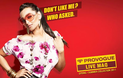 
Hot Actress Sonakshi Sinha Provogue Ad Photo Shoot