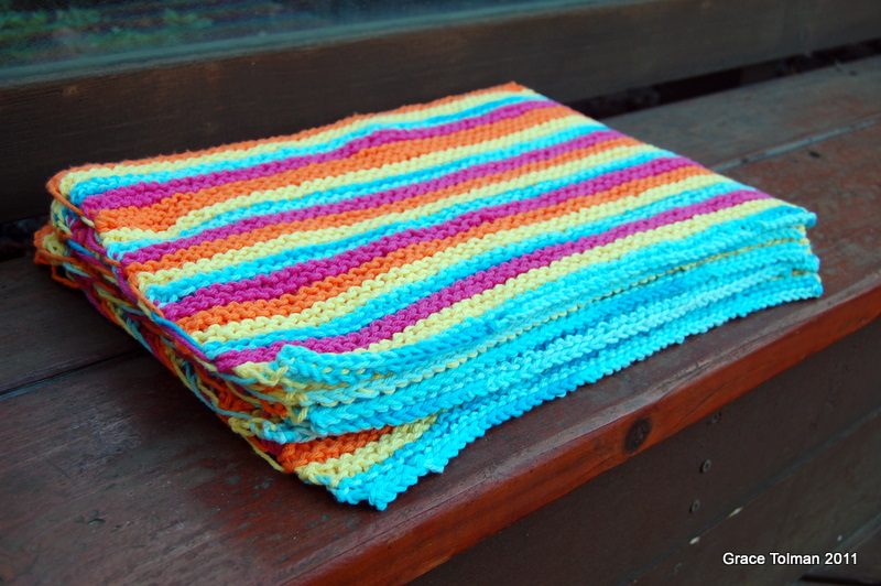 Knitted Table Mats
