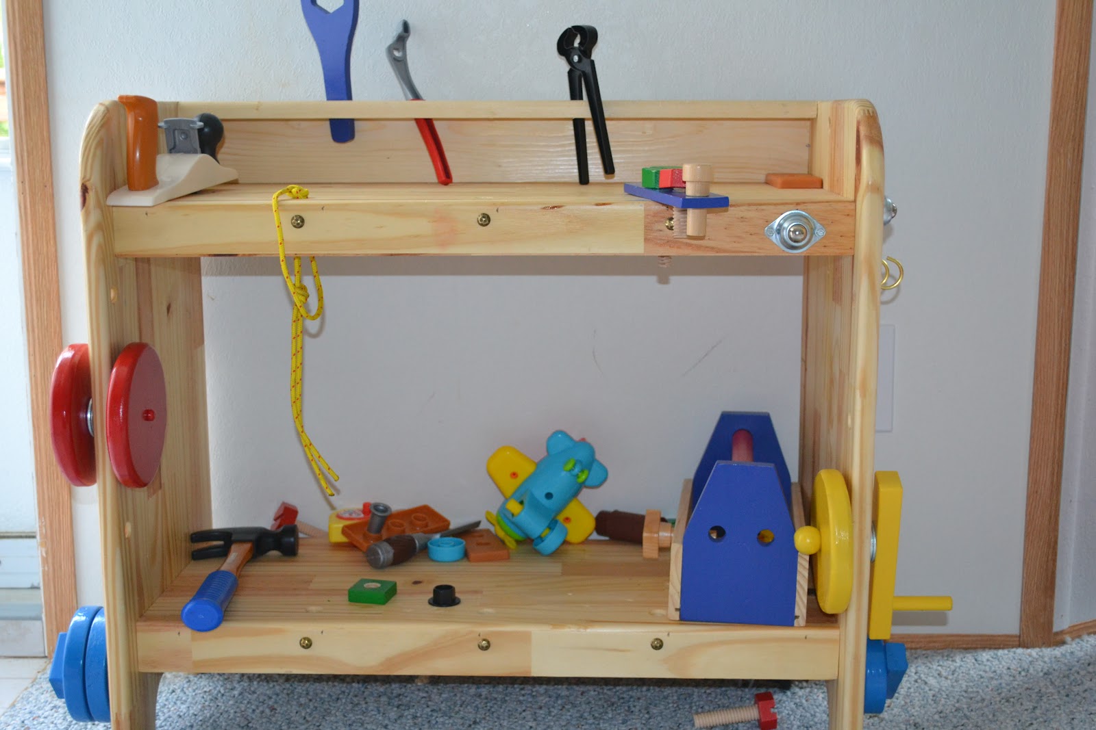 The Active Toddler Activity Work Bench