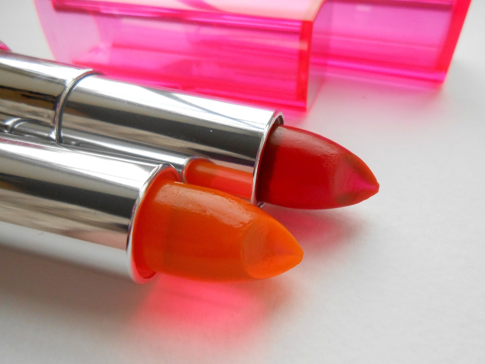 Peachy Curves Review Maybelline Color Sensational Popsticks