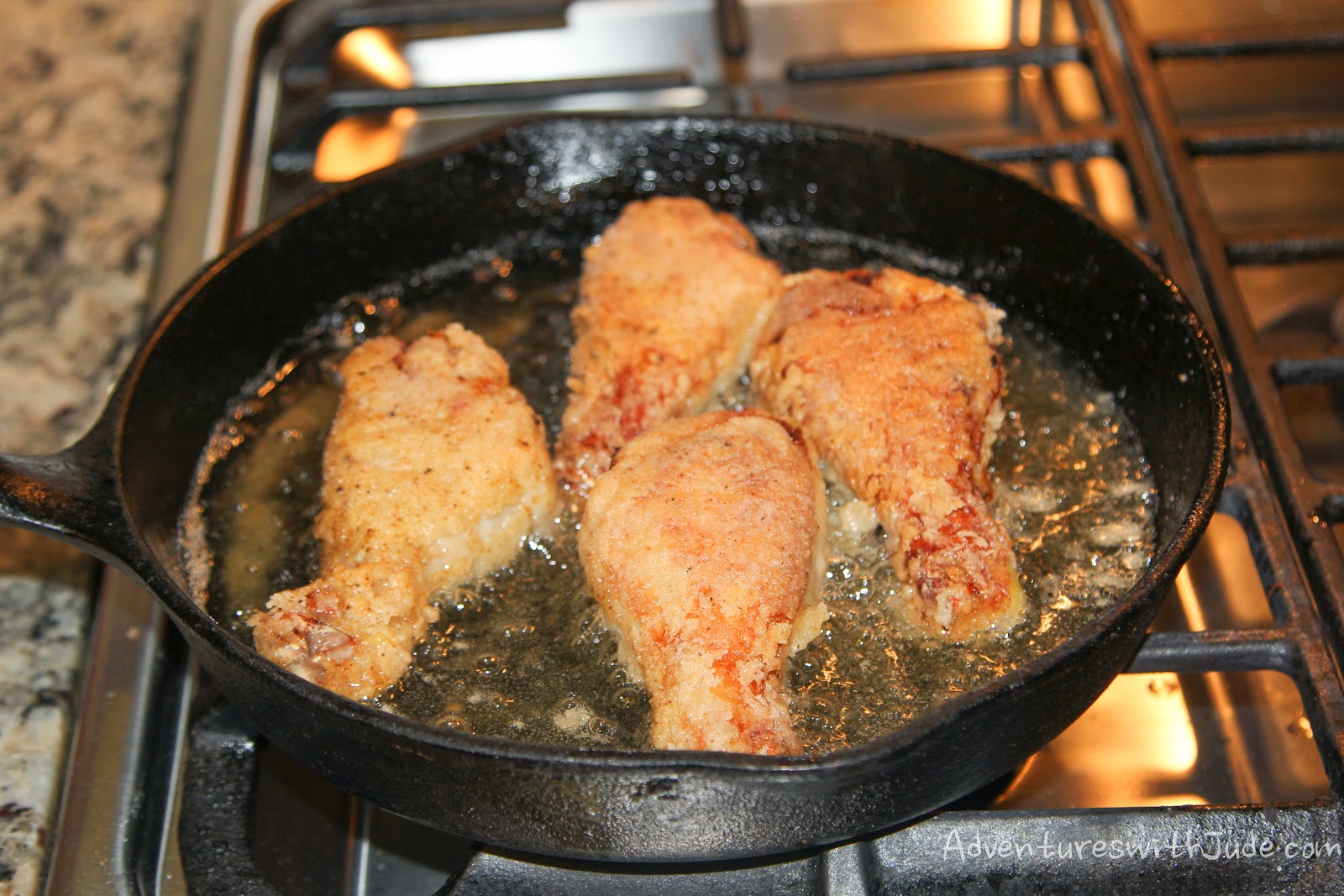 Adventures with Jude Gluten and Dairy Free Fried Chicken, Pioneer Style