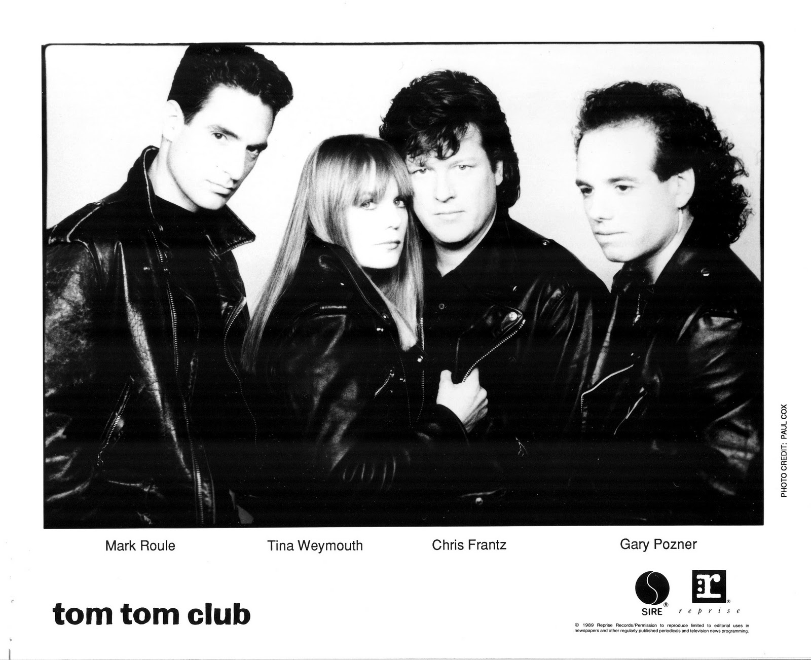 Lansure's Music Paraphernalia TOM TOM CLUB Press Kits Memorabilia