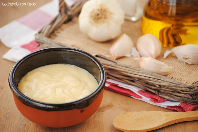 Mahonesa con ajo 