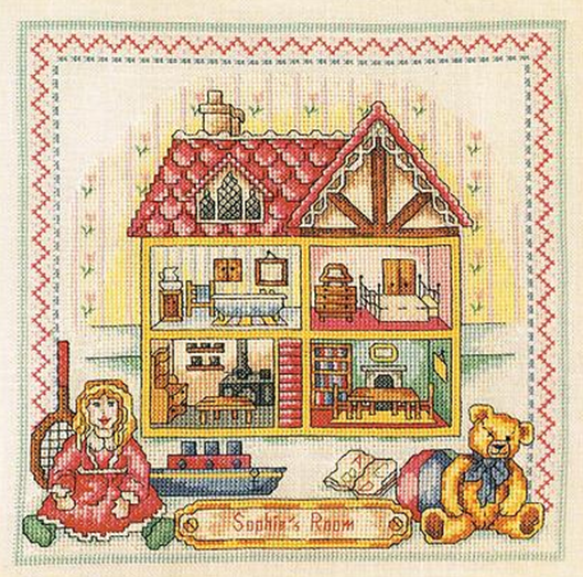 dollhouse cross stitch
