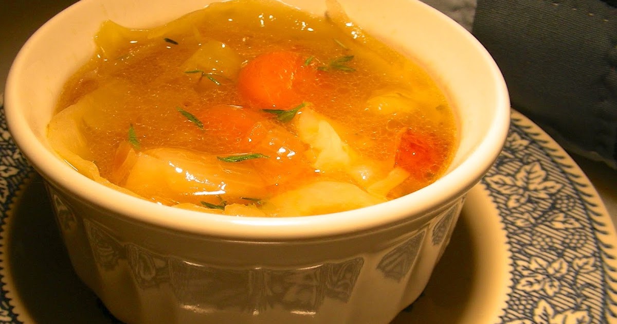 Frugal French Friday Cabbage Soup