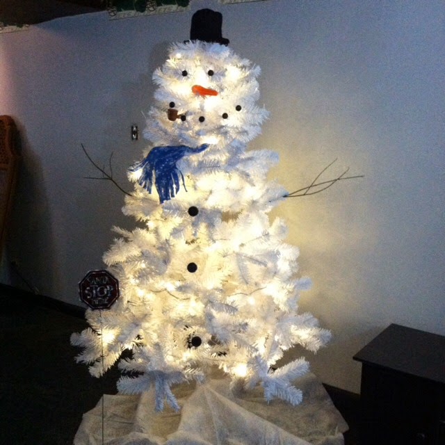 diy white christmas tree snowman diy craft projects diy white christmas tree snowman diy craft projects