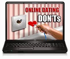 Internet dating don'ts