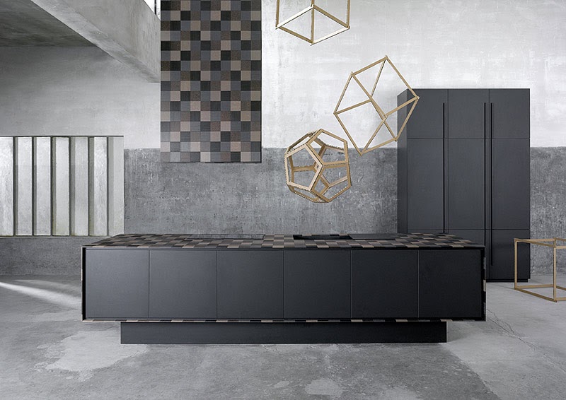 Eco: cocina ecológica de diseño fabricada con PaperStone | diseño de
