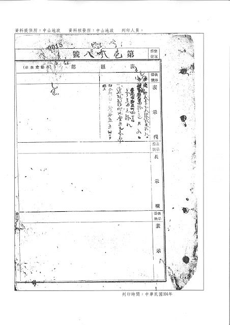連家違法取得日人土地之地籍資料？