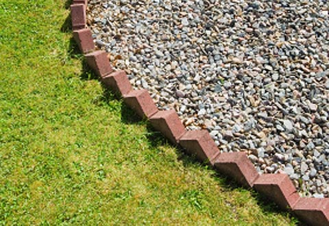 Brick Laminate Picture: Brick Garden Borders